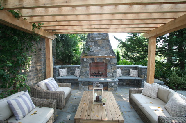 Patio Fireplace